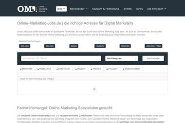 online-marketing-jobs.de - Marketing Manager Nürnberg