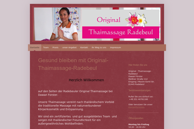 original-thaimassage-radebeul.de - Masseur Radebeul