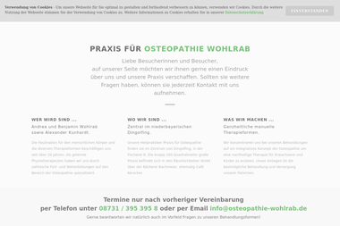 osteopathie-wohlrab.de - Heilpraktiker Dingolfing
