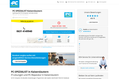 pcspezialist.de/kaiserslautern.html - Computerservice Kaiserslautern