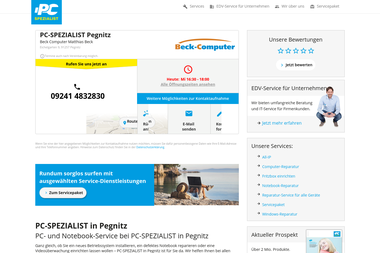 pcspezialist.de/pegnitz.html - Unternehmensberatung Pegnitz