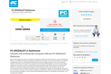 pcspezialist.de/rathenow.html - Computerservice Rathenow