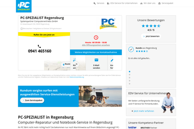 pcspezialist.de/regensburg.html - Computerservice Regensburg
