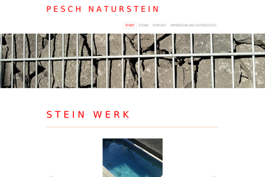 pesch-naturstein.de - Maurerarbeiten Pulheim