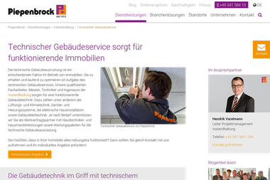 piepenbrock.de/dienstleistungen/instandhaltung/technischer-gebaeudeservice.html - Handwerker Nordhausen