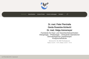 pierchalla.net - Dermatologie Recklinghausen