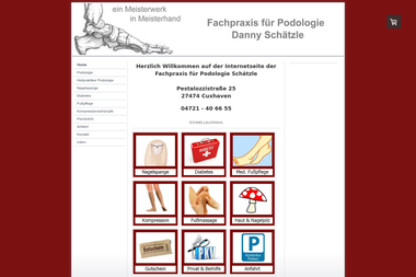 podologie-praxis-schaetzle.de - Dermatologie Cuxhaven