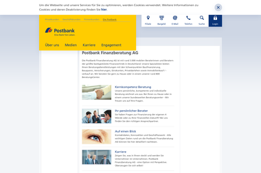 postbank.de/finanzberatung - Finanzdienstleister Sondershausen