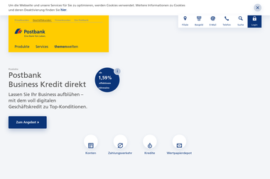 postbank.de/geschaeftskunden - Finanzdienstleister Norderstedt