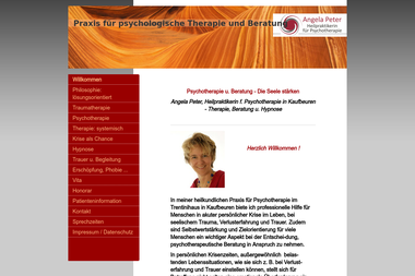 praxis-fuer-psychologische-therapie-und-beratung.com - Psychotherapeut Kaufbeuren