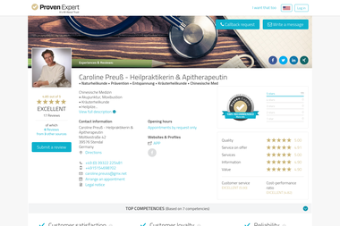 provenexpert.com/caroline-preuss-heilpraktikerin-kosmetiktherapeutin - Masseur Stendal