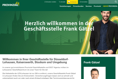 provinzial.com/frank.gaetzel - Versicherungsmakler Düsseldorf