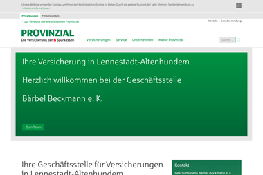 provinzial-online.de/beckmann-lennestadt - Versicherungsmakler Lennestadt