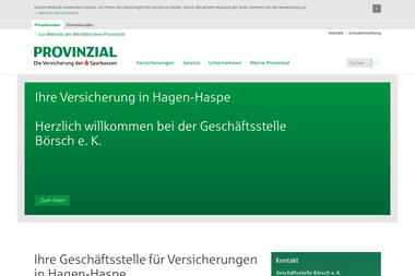 provinzial-online.de/boersch - Versicherungsmakler Hagen