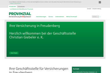 provinzial-online.de/giebeler - Versicherungsmakler Freudenberg