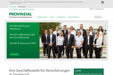 provinzial-online.de/guendel-gehrmann - Versicherungsmakler Dortmund