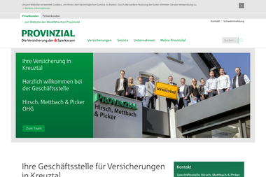 provinzial-online.de/hirsch-mettbach-picker - Versicherungsmakler Kreuztal