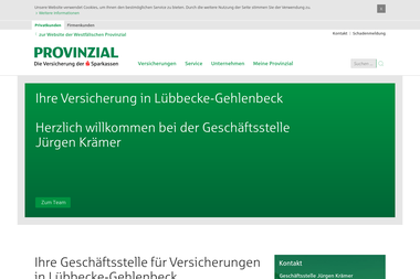 provinzial-online.de/kraemer-luebbecke-gehlenbeck - Versicherungsmakler Lübbecke