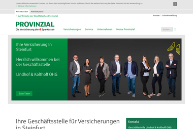 provinzial-online.de/lindhof-kolthoff - Versicherungsmakler Steinfurt