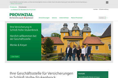 provinzial-online.de/menke-kreyer - Versicherungsmakler Schloss Holte-Stukenbrock