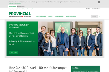 provinzial-online.de/schweig-timmermeister - Versicherungsmakler Versmold