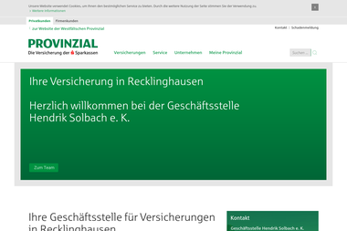 provinzial-online.de/solbach - Versicherungsmakler Recklinghausen