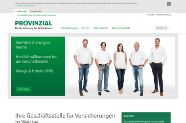 provinzial-online.de/wenge-hoerster - Versicherungsmakler Werne