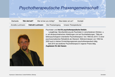 psychotherapie-bad-wildungen.de/wer-sind-wir/helmuth-luchmann - Psychotherapeut Bad Wildungen
