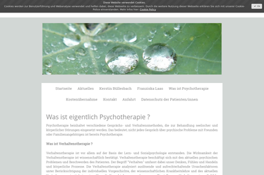 psychotherapie-buellesbach.de/was-ist-psychotherapie - Psychotherapeut Willich