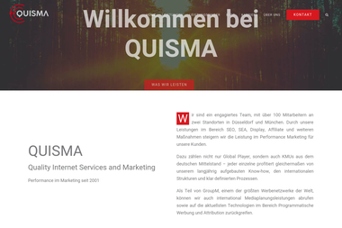 quisma.com - Online Marketing Manager München