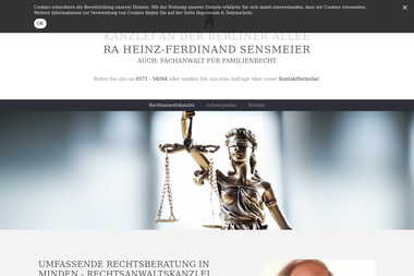 rechtsanwalt-sensmeier.de - Anwalt Minden