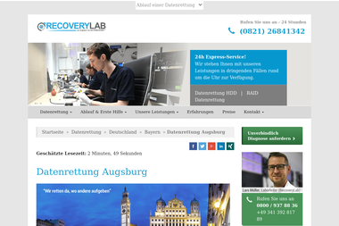 recoverylab.de/datenrettung-augsburg - Dattenretung Augsburg