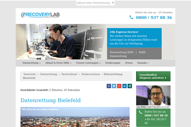 recoverylab.de/datenrettung-bielefeld - Dattenretung Bielefeld