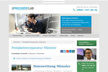 recoverylab.de/tag/festplattenreparatur-muenster - Dattenretung Warendorf
