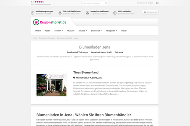 regionsflorist.de/blumenladen/17909/floristik-eck-jena - Blumengeschäft Jena
