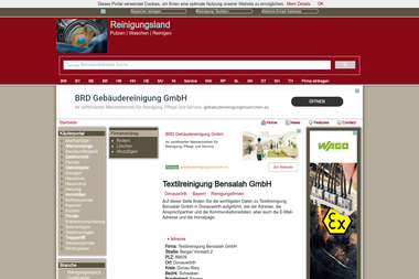 reinigungsland.de/reinigung-textilreinigung-bensalah-gmbh-in-donauworth-6076 - Chemische Reinigung Donauwörth
