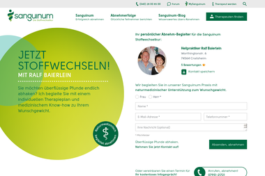 sanguinum.com/ernaehrungsberatung/standort/heilpraktiker-ralf-baierlein-crailsheim - Ernährungsberater Crailsheim