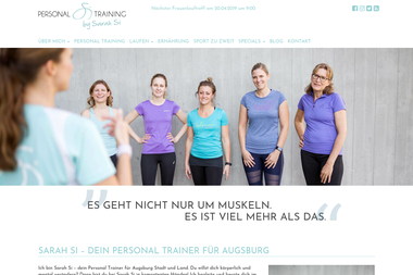sarah-si.eu - Personal Trainer Augsburg