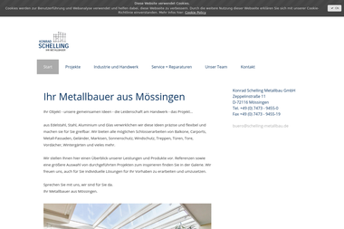 schelling-metallbau.de - Brennholzhandel Mössingen