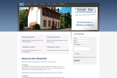 schneider-moos.com - Unternehmensberatung Dillenburg