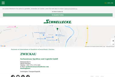 schnellecke.com/unternehmen-standorte/deutschland/zwickau - Kleintransporte Radeberg