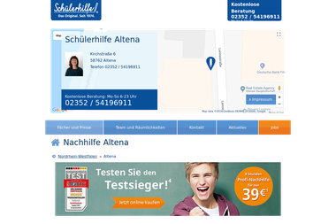schuelerhilfe.de/nachhilfe/altena - Deutschlehrer Altena