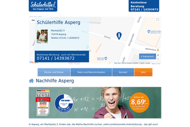 schuelerhilfe.de/nachhilfe/asperg - Nachhilfelehrer Asperg