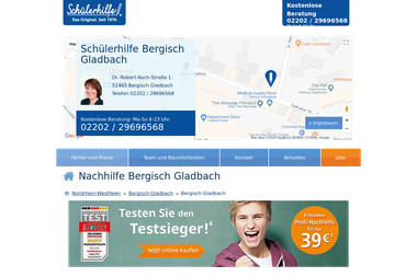schuelerhilfe.de/nachhilfe/bergisch-gladbach - Deutschlehrer Bergisch Gladbach