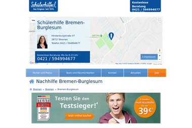 schuelerhilfe.de/nachhilfe/bremen-burglesum - Nachhilfelehrer Bremen