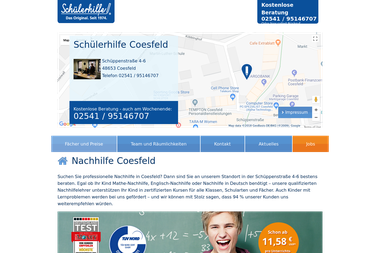 schuelerhilfe.de/nachhilfe/coesfeld - Nachhilfelehrer Coesfeld
