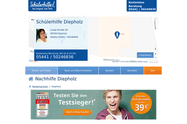 schuelerhilfe.de/nachhilfe/diepholz - Deutschlehrer Diepholz