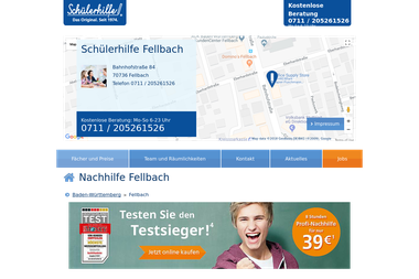 schuelerhilfe.de/nachhilfe/fellbach - Nachhilfelehrer Fellbach