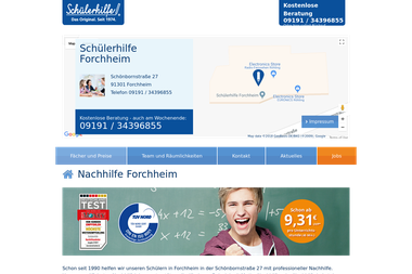 schuelerhilfe.de/nachhilfe/forchheim - Nachhilfelehrer Forchheim