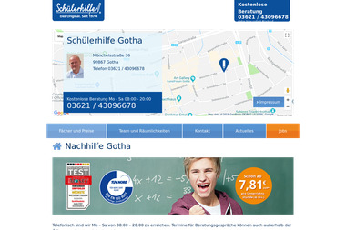 schuelerhilfe.de/nachhilfe/gotha - Nachhilfelehrer Gotha